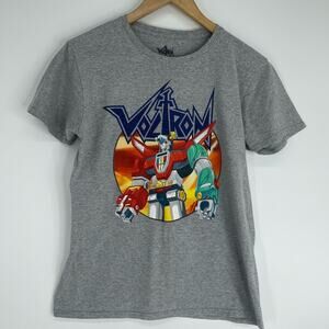 Voctron Robot Grey T-Shirt Transformer Bots Size Medium